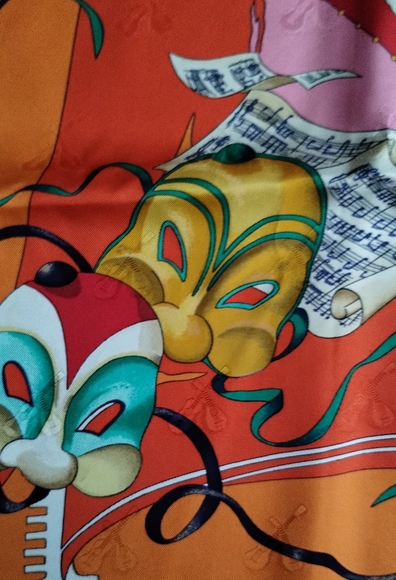 Hermes Le Carnival de Venise Silk Scarf - Picture 8 of 13